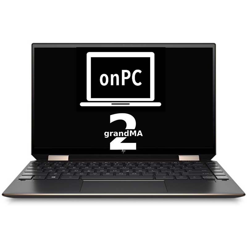 GrandMA MA2 onPC Laptop 360° Touch